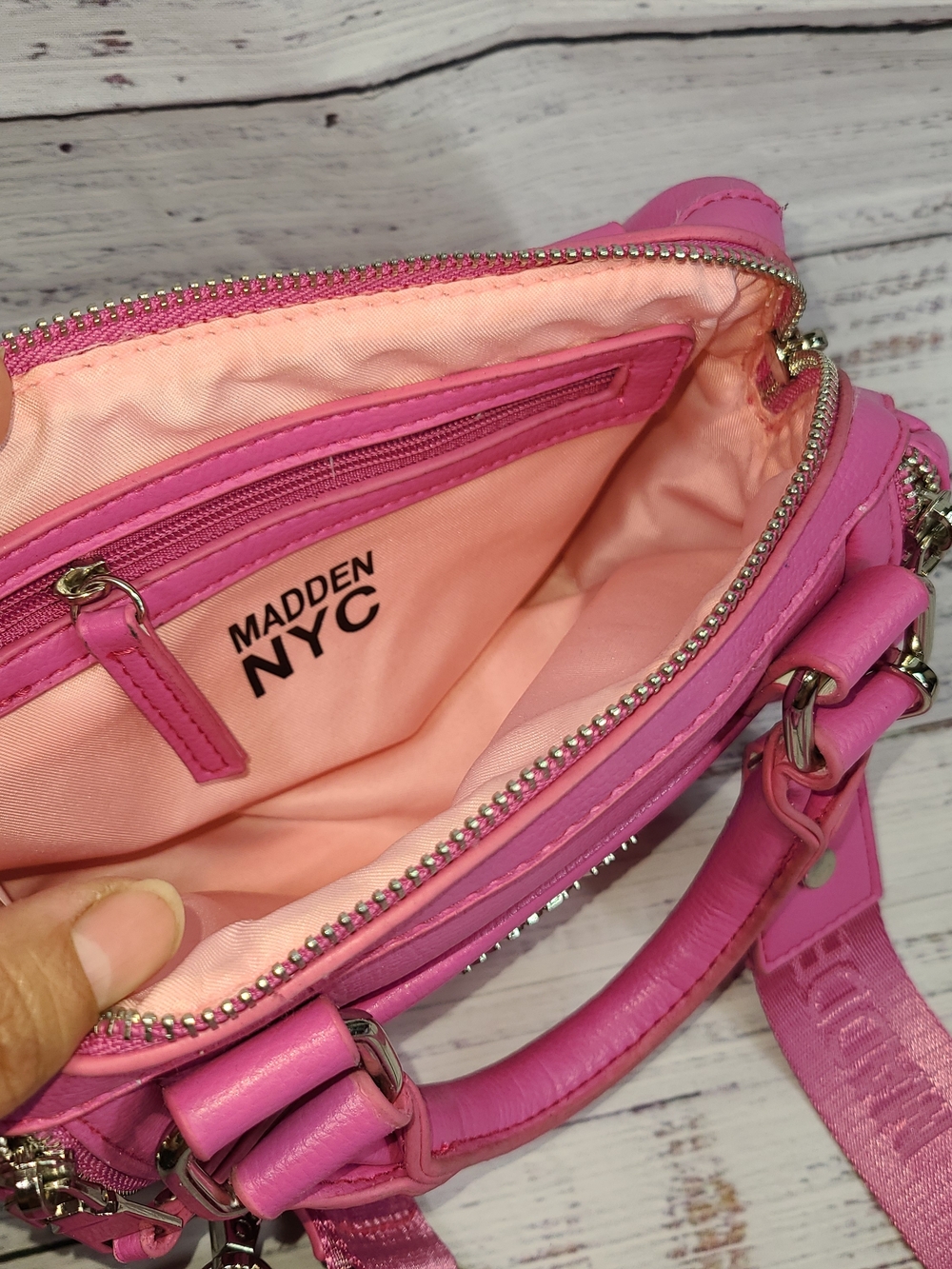 MADDEN NYC Pink Crossbody - Picture 6 of 6